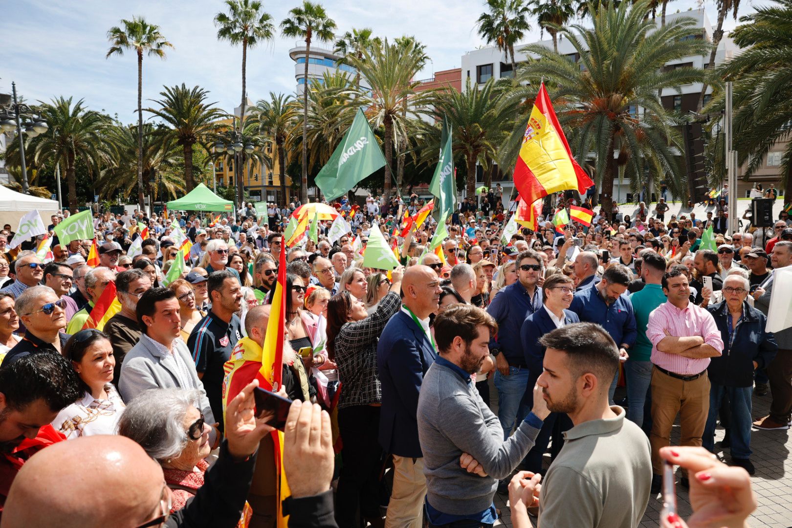Fotos: Abascal y su campaña &#039;España decide&#039; en Las Palmas de Gran Canaria