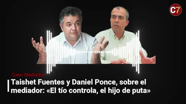 Audio de una conversación entre Taishet y Ponce, en el que el dirigente del PSOE se ofrece para darle contactos al mediador. 