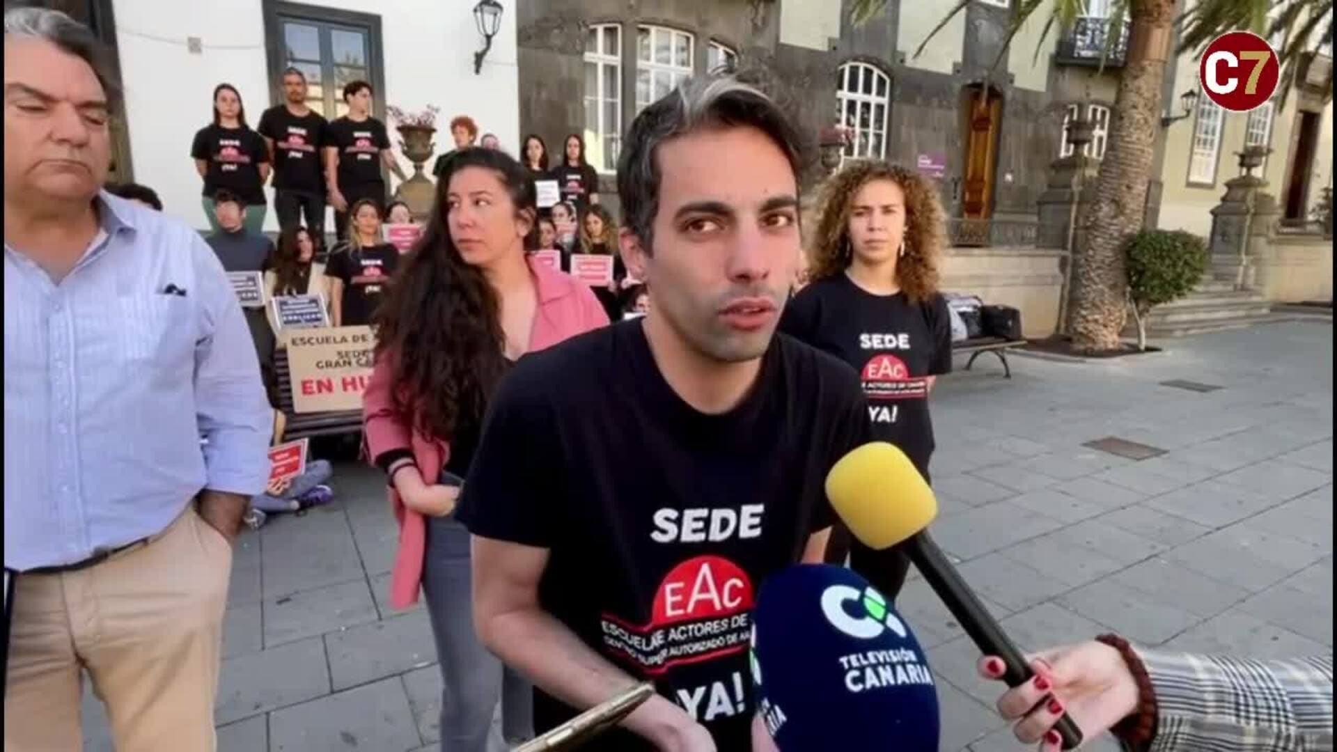 Huelga de actores de Canarias