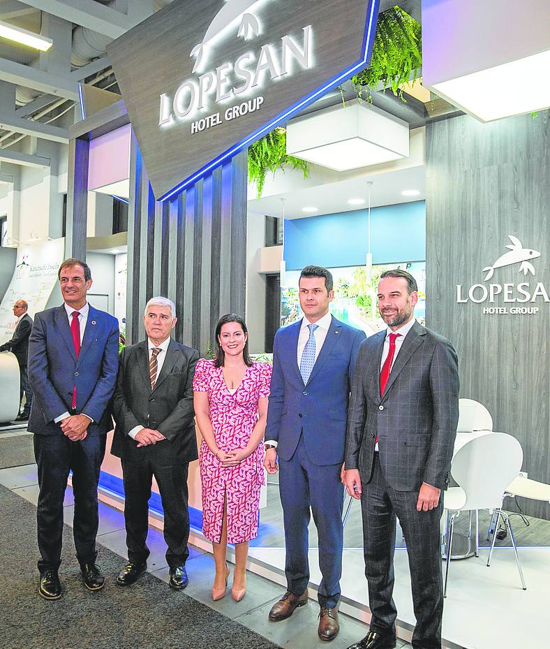 Imagen del estand de Lopesan Hotel Group. 