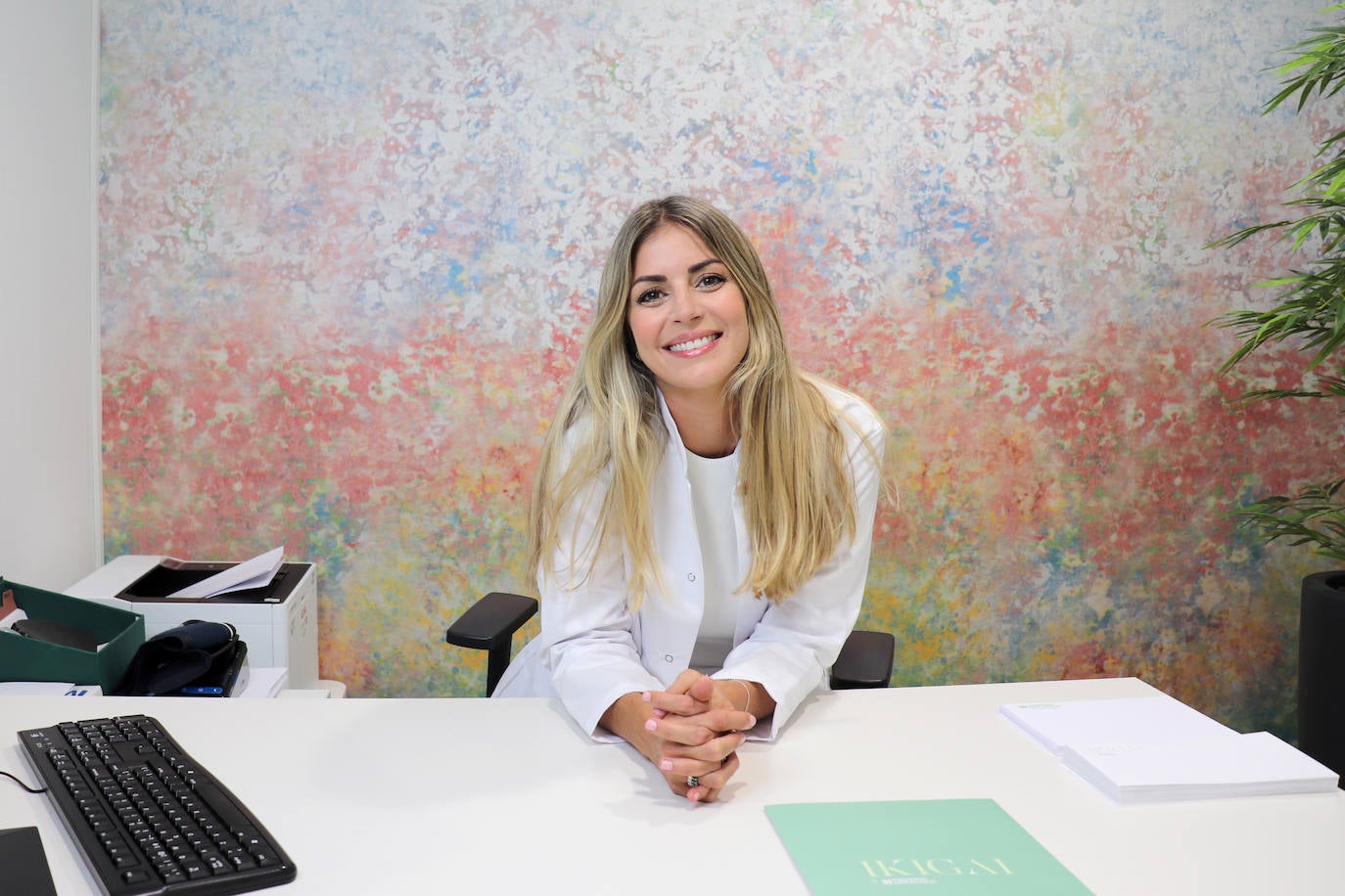 Carmen Murias, en su consulta en IKIGAI