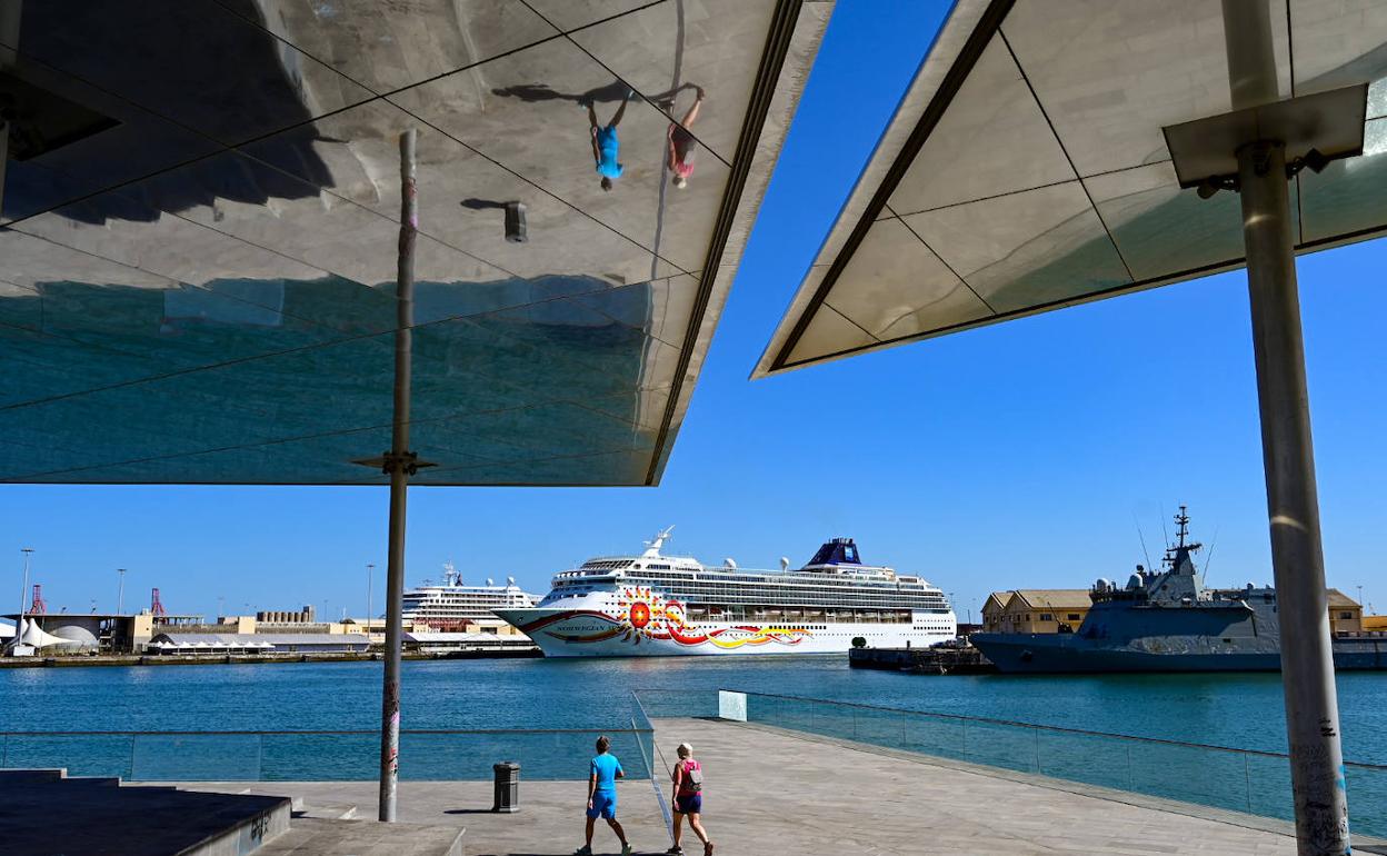 Cruceros en la Las Palmas de Gran Canaria. 