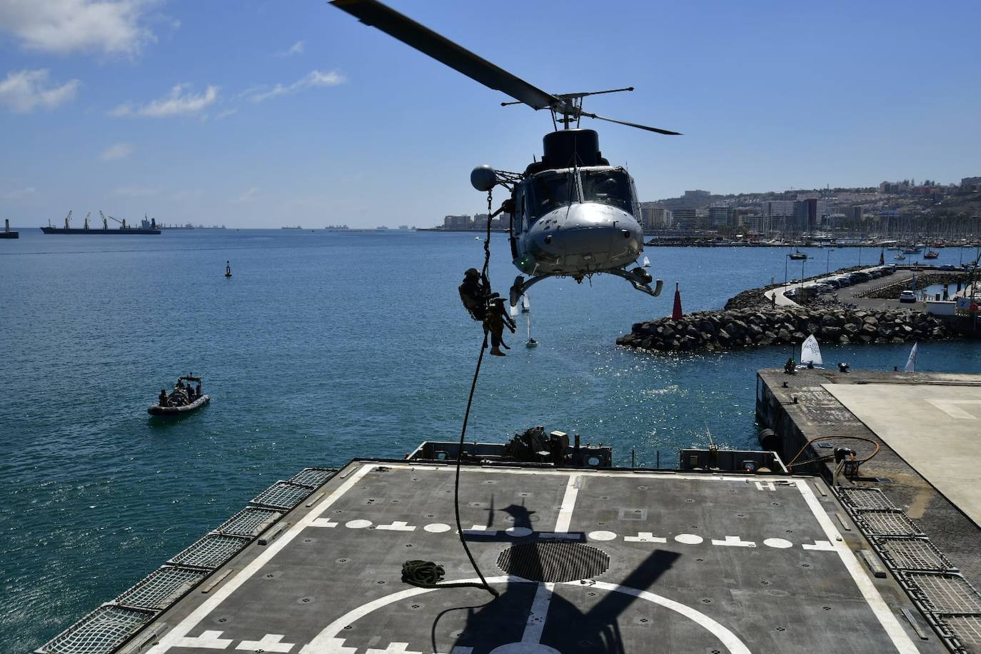 Fotos: Comienzan las 9ª Jornadas Navales en Las Palmas de Gran Canaria