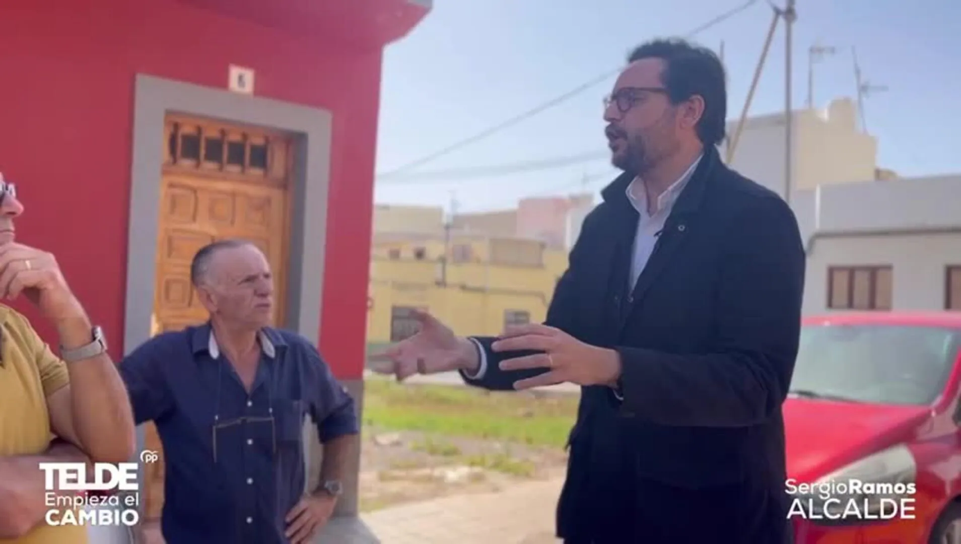 Sergio Ramos explica a los vecinos su propuesta