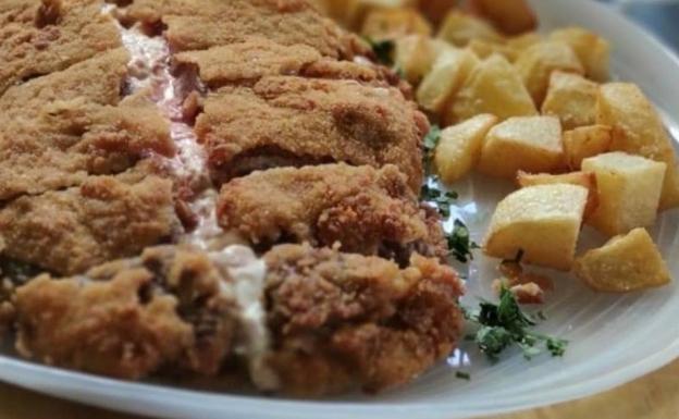Cachopo de Puerto Astur. 