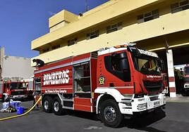 Imagen de archivo de los bomberos.