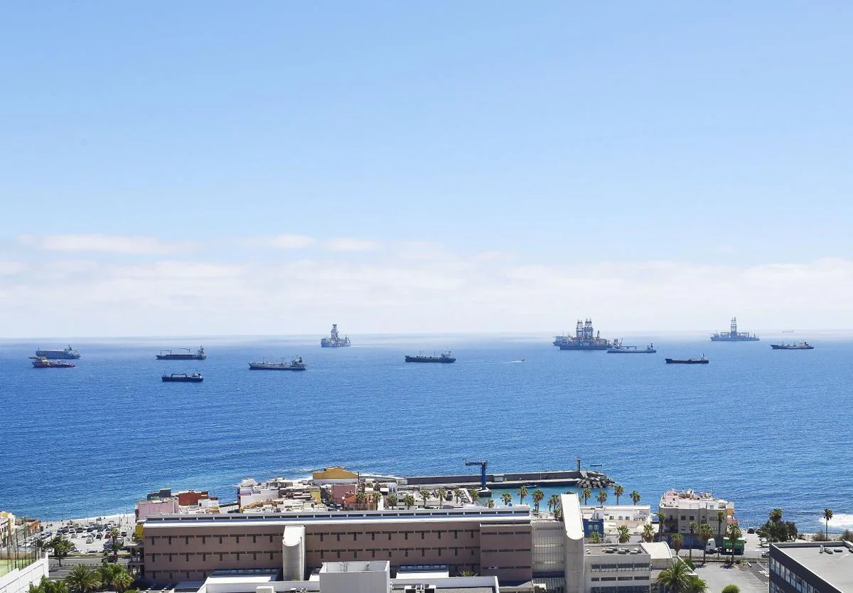 The Red Sea crisis triples the reserves for bunkering in the port of Las Palmas