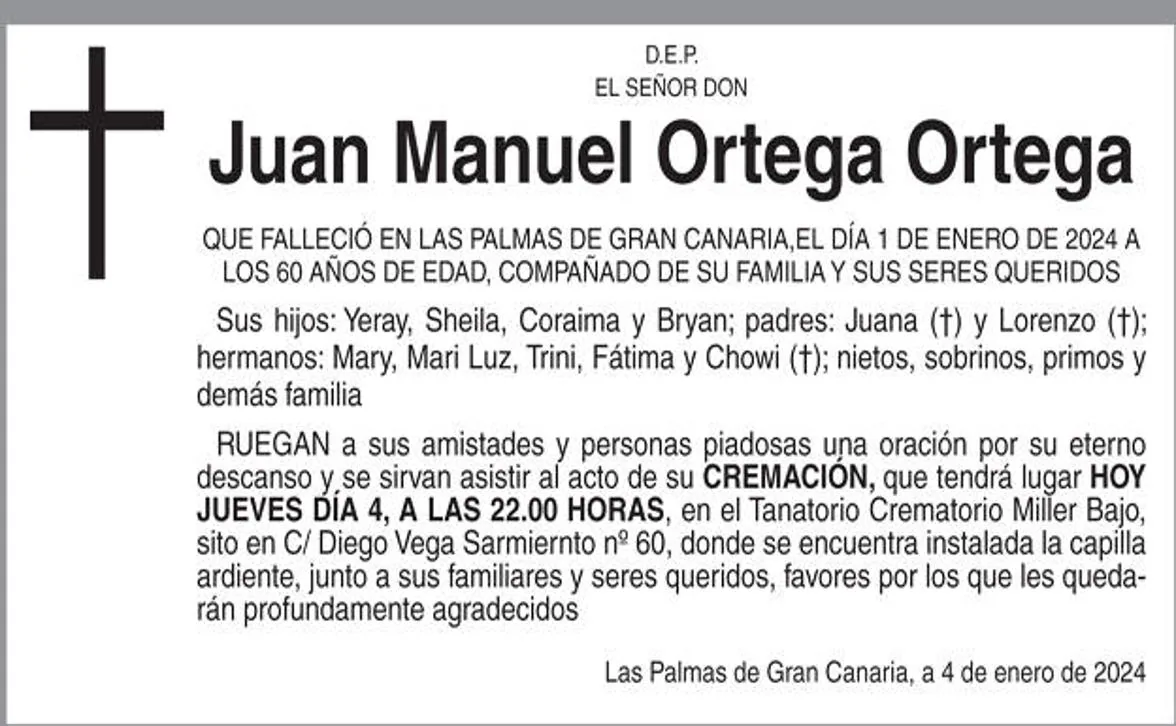 Juan Manuel Ortega Ortega