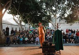 Espectáculo del martes.