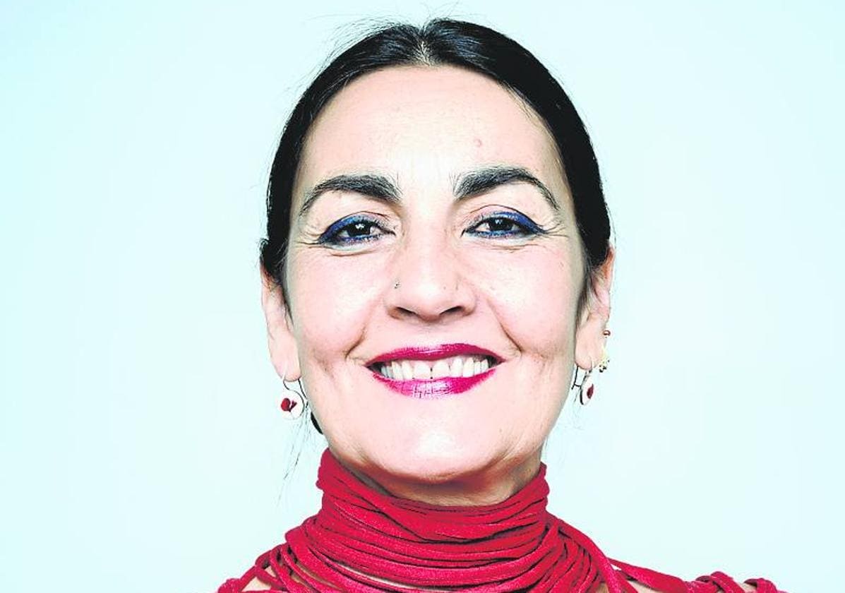 La escritora y músico Guayarmina Calvo.