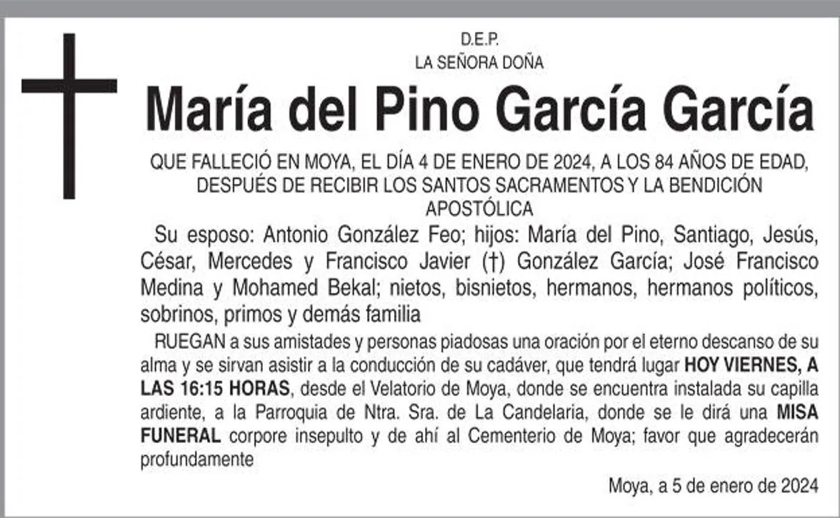 María del Pino García García