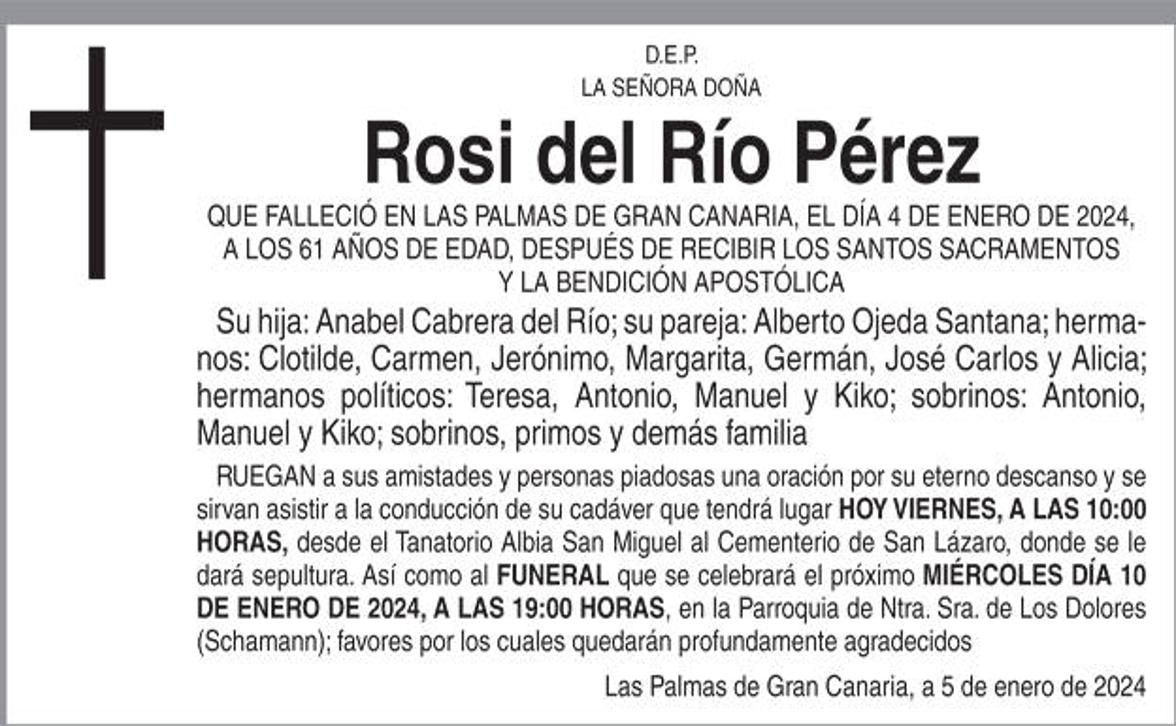 Rosi del Río Pérez