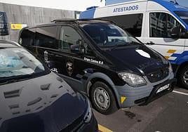 Vehículo de la unidad canina de la Policía Local de Arrecife.