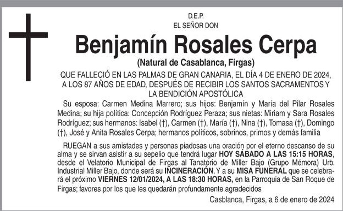 Benjamín Rosales Cerpa