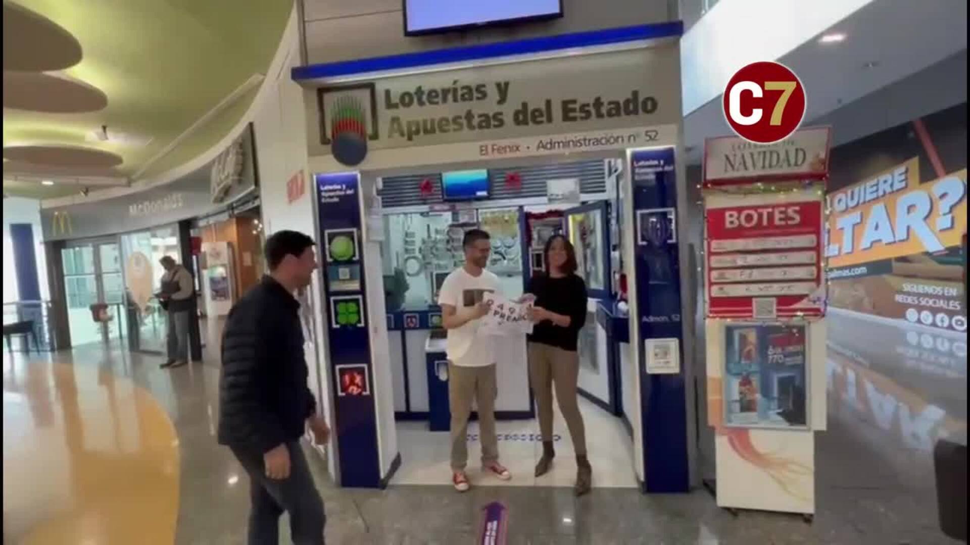 La Lotería reparte suerte en Gran Canaria