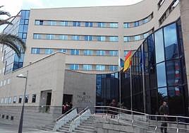 Imagen de archivo del Palacio de Justicia de Santa Cruz de Tenerif.