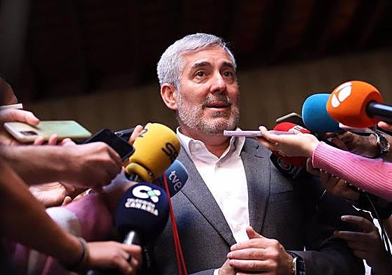 El presidente del Gobierno de Canarias, Fernando Clavijo.