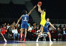 Imagen de archivo de un partido entre el CB Gran Canaria y el Turk Telekom Ankara.