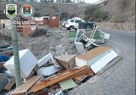 Imagen de los macrovertidos en el barrio de San Nicolás.