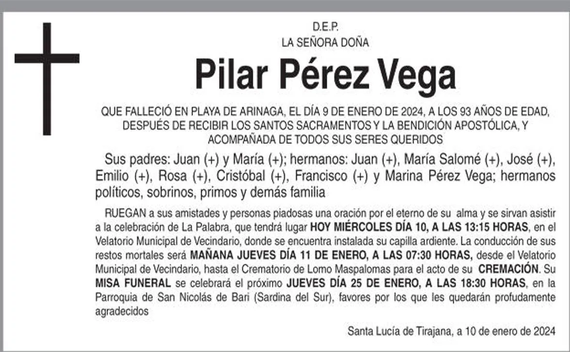 Pilar Pérez Vega