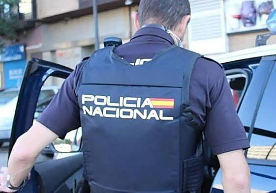 Imagen de rchivo de un agente de la Policía Nacional.
