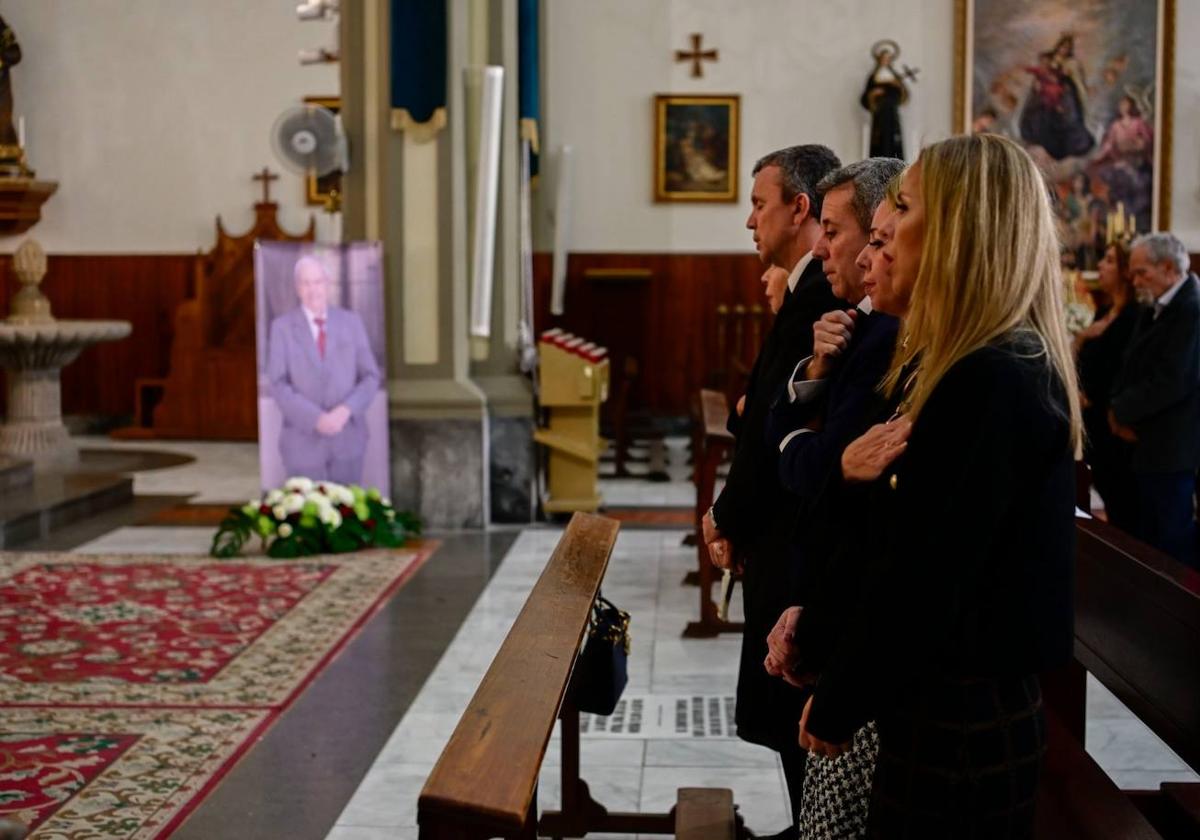 Funeral in memory of Antonio Martín Morán