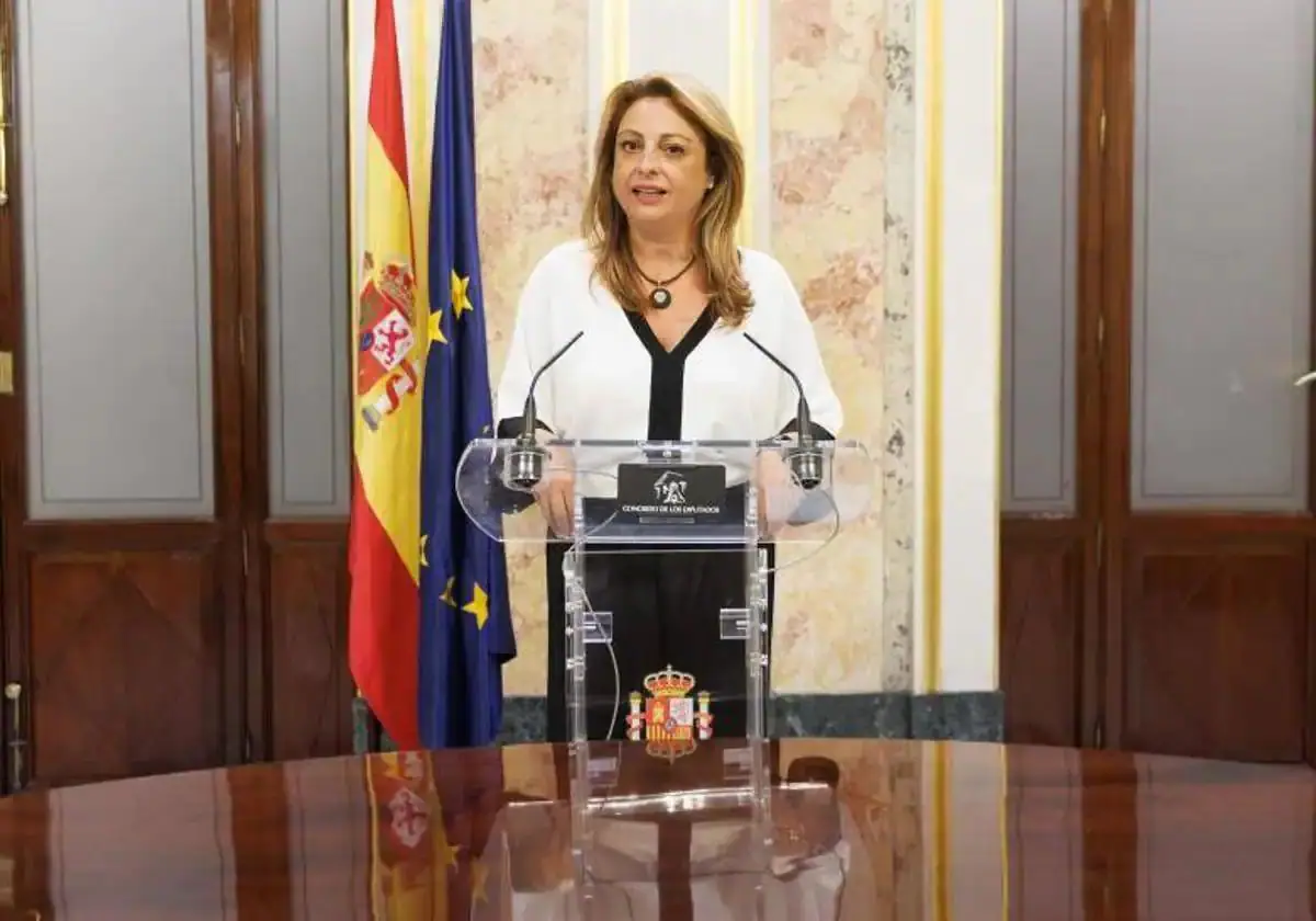 La diputada nacionalista Cristina Valido.