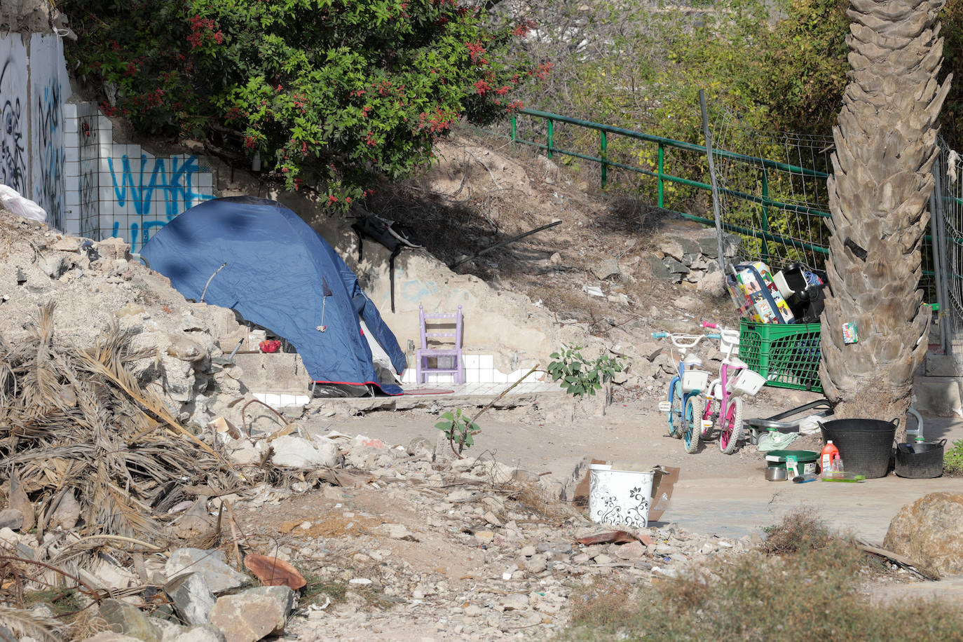 El espacio que antiguamente albergaba la terraza El Cielo está ocupado.