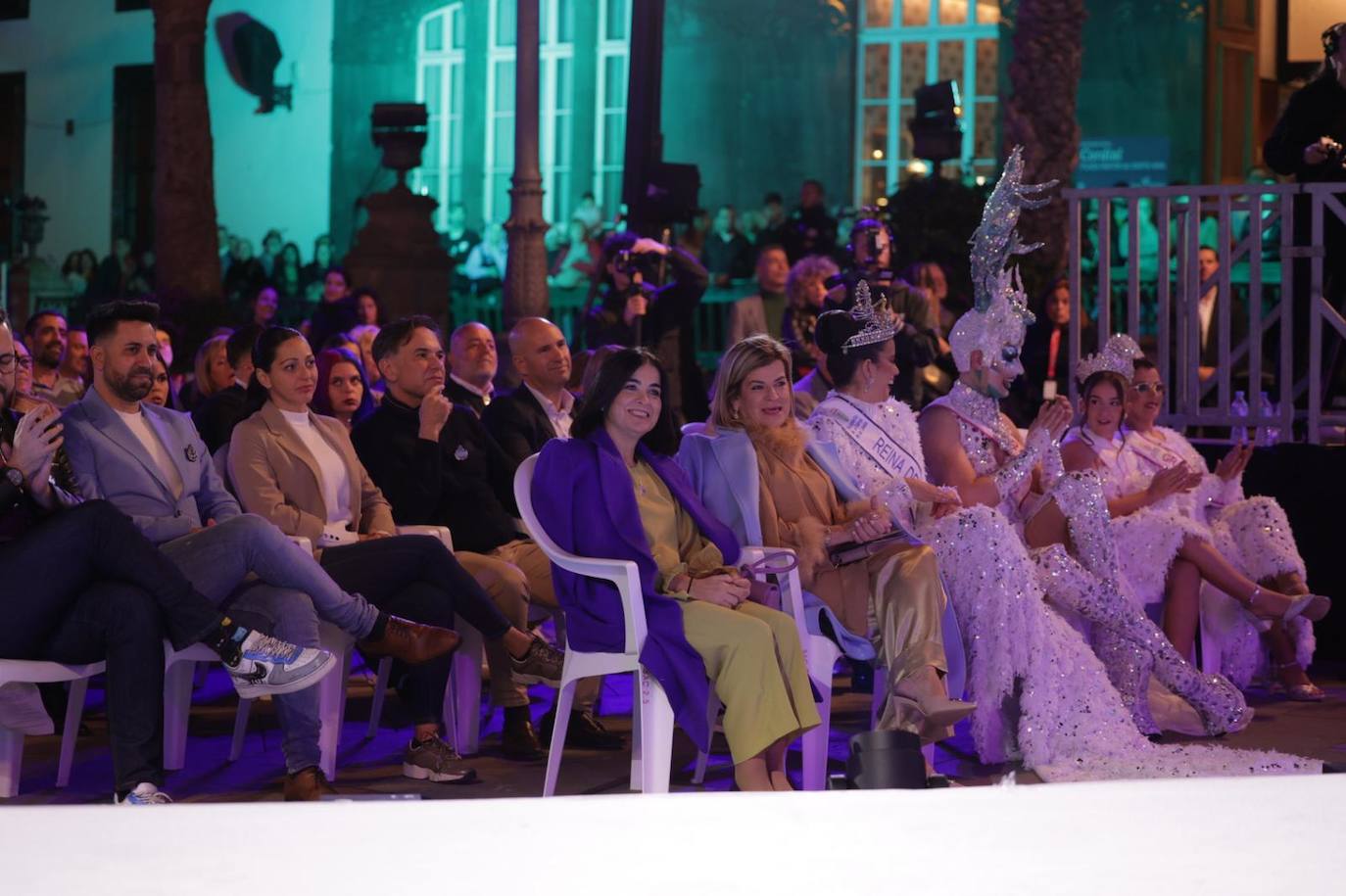 Los candidatos y candidatas a reinar en el carnaval de la capital grancanaria, en imágenes