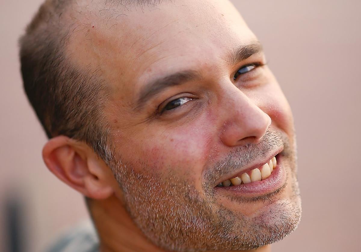 El poeta David Pulido Suárez.