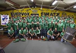 Los componentes de Los Majaderos.