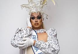 Drag Ádria, participante en la preselección drag del carnaval de Las Palmas de Gran Canaria.