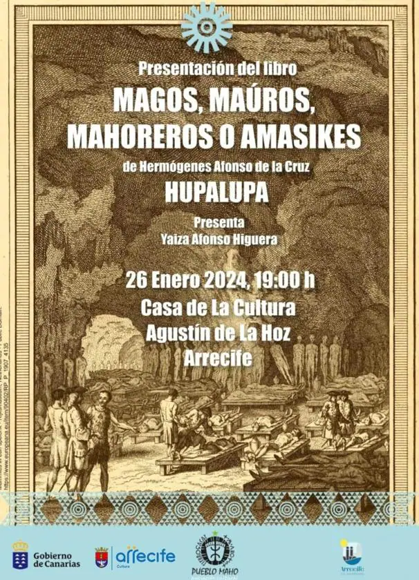 Arrecife presenta el libro &#039;Magos, maúros, mahoreros o amasikes&#039;