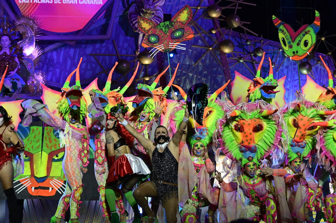 El concurso de disfraces adultos, en imágenes