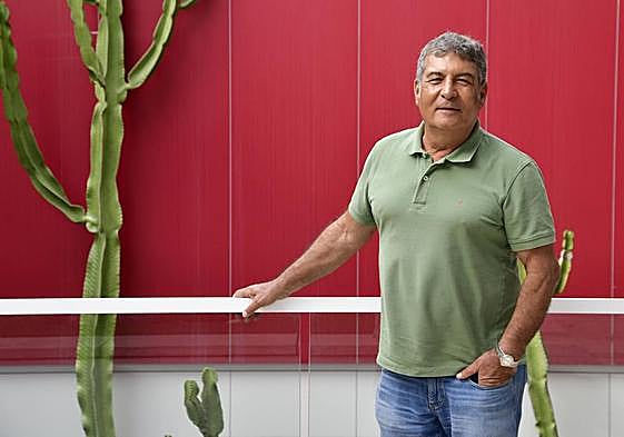 Alberto Trujillo, diseñador del escenario del carnaval de Las Palmas de Gran Canaria.