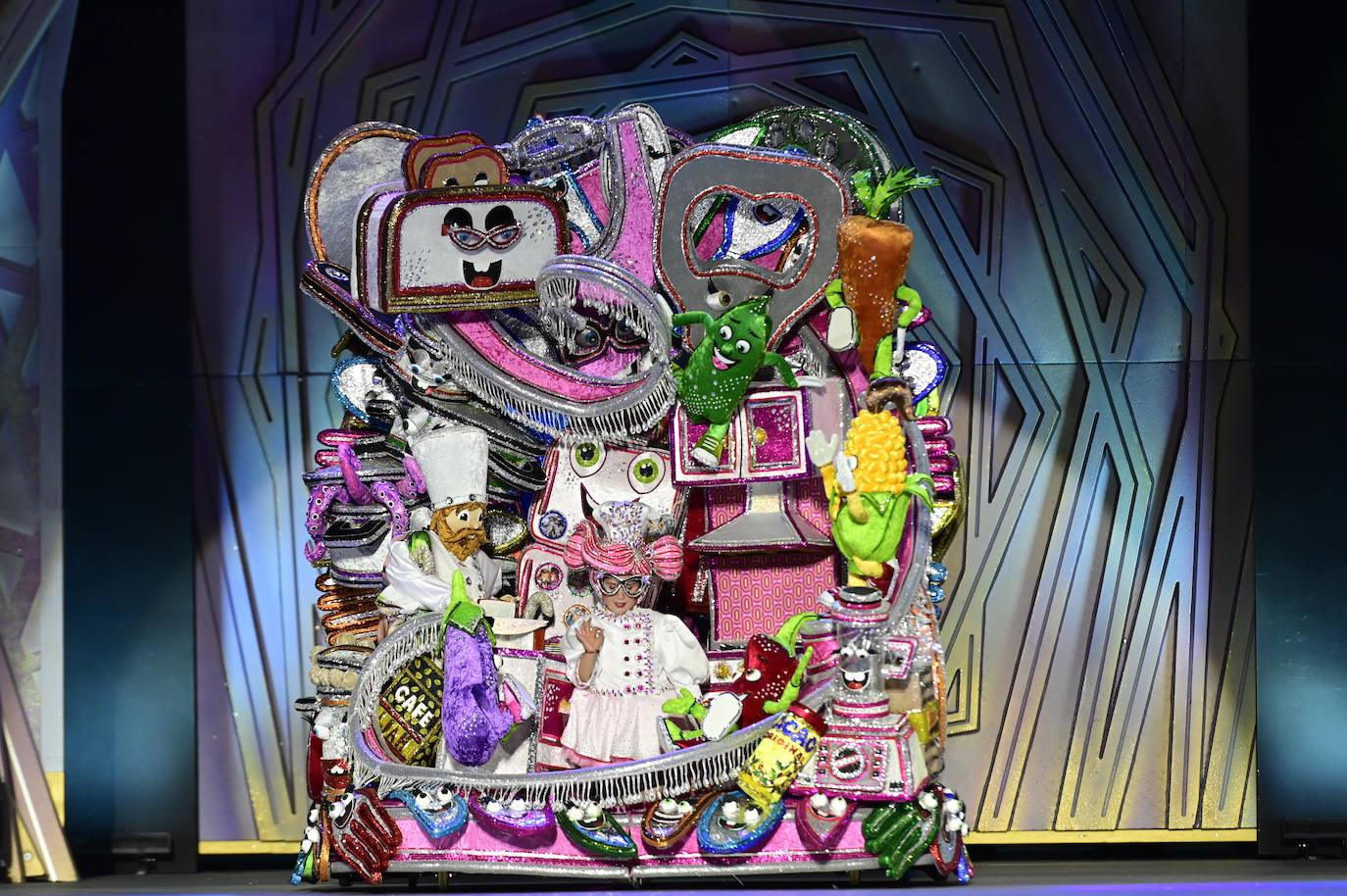 El trono infantil de &#039;Los Carnavales del Mundo&#039;, en imágenes