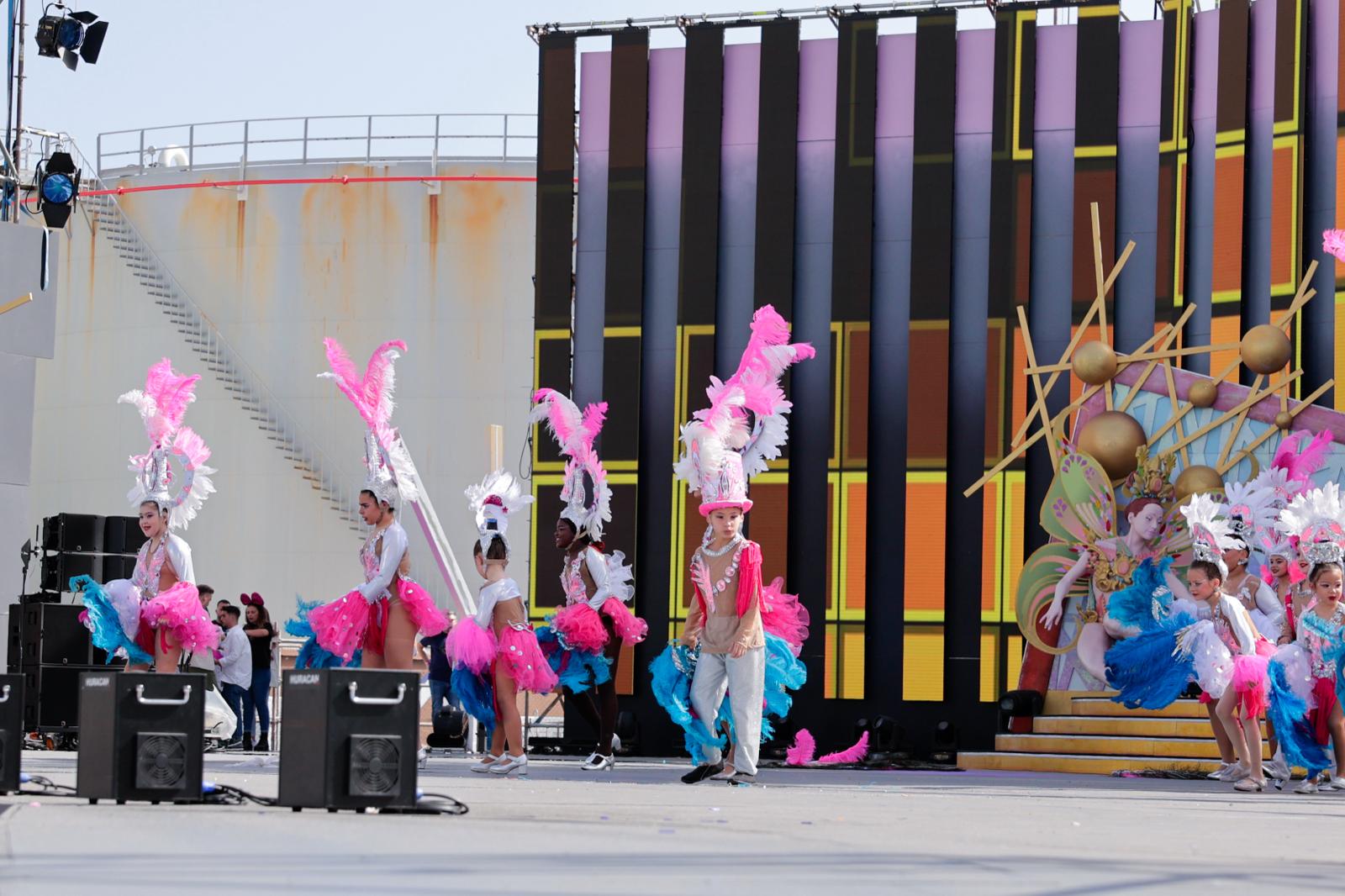 La cantera del carnaval de Las Palmas de Gran Canaria toma el escenario