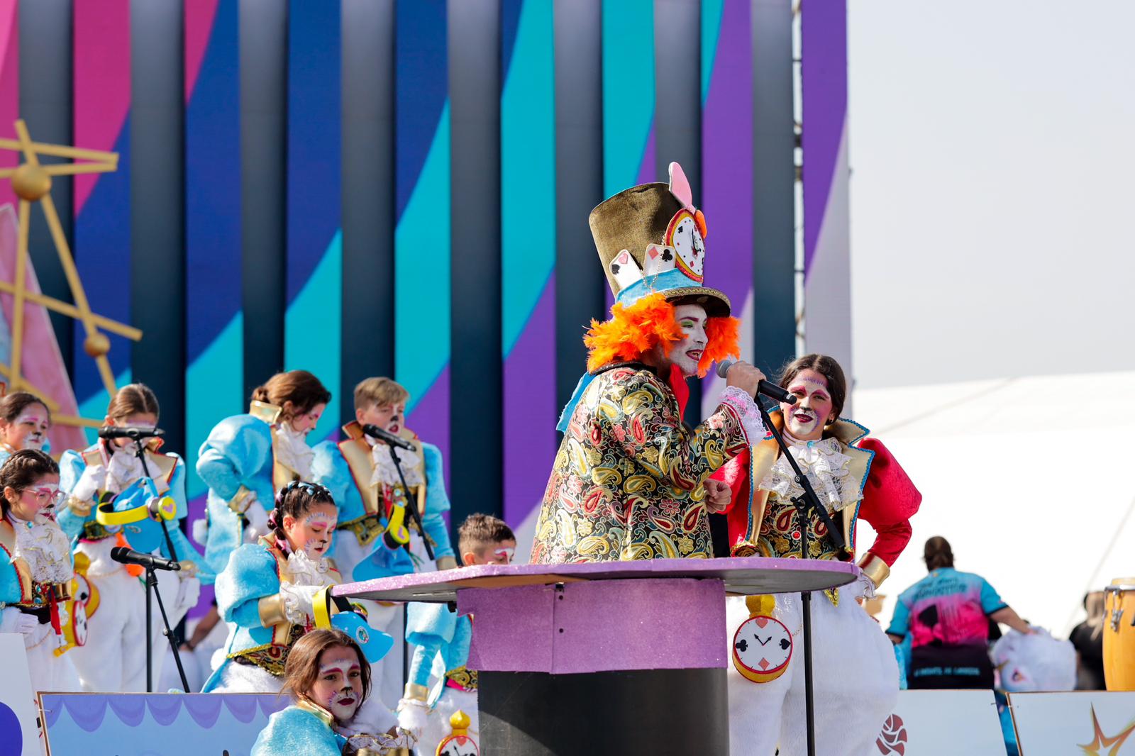 La cantera del carnaval de Las Palmas de Gran Canaria toma el escenario