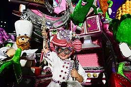 Liah Guardia Suárez, reina infantil del carnaval de Las Palmas de Gran Canaria.