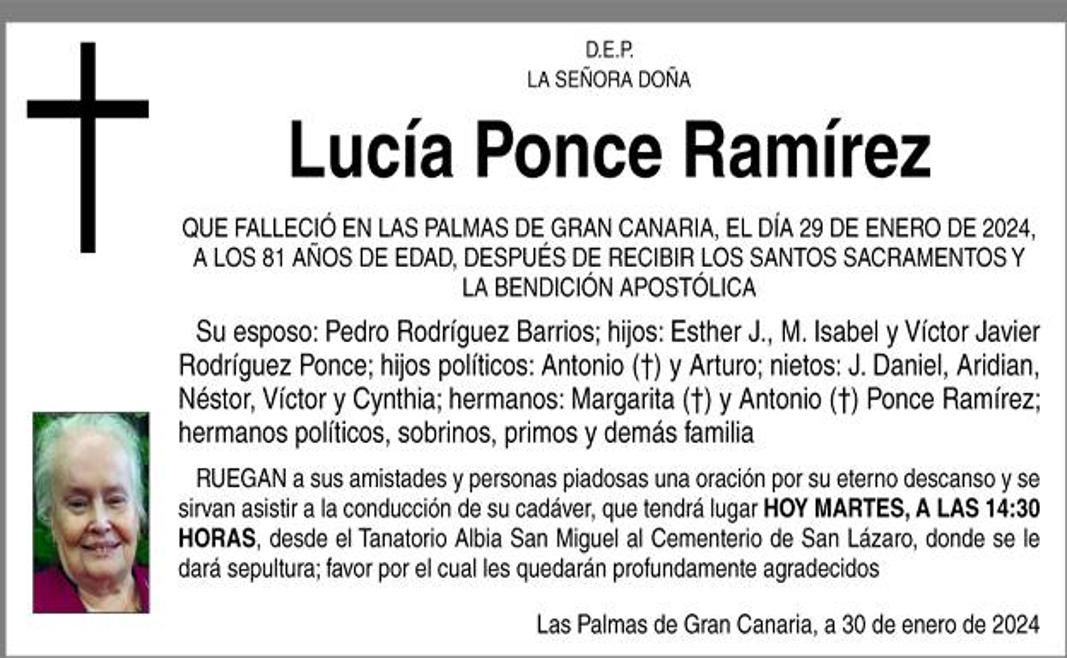 Lucía Ponce Ramírez