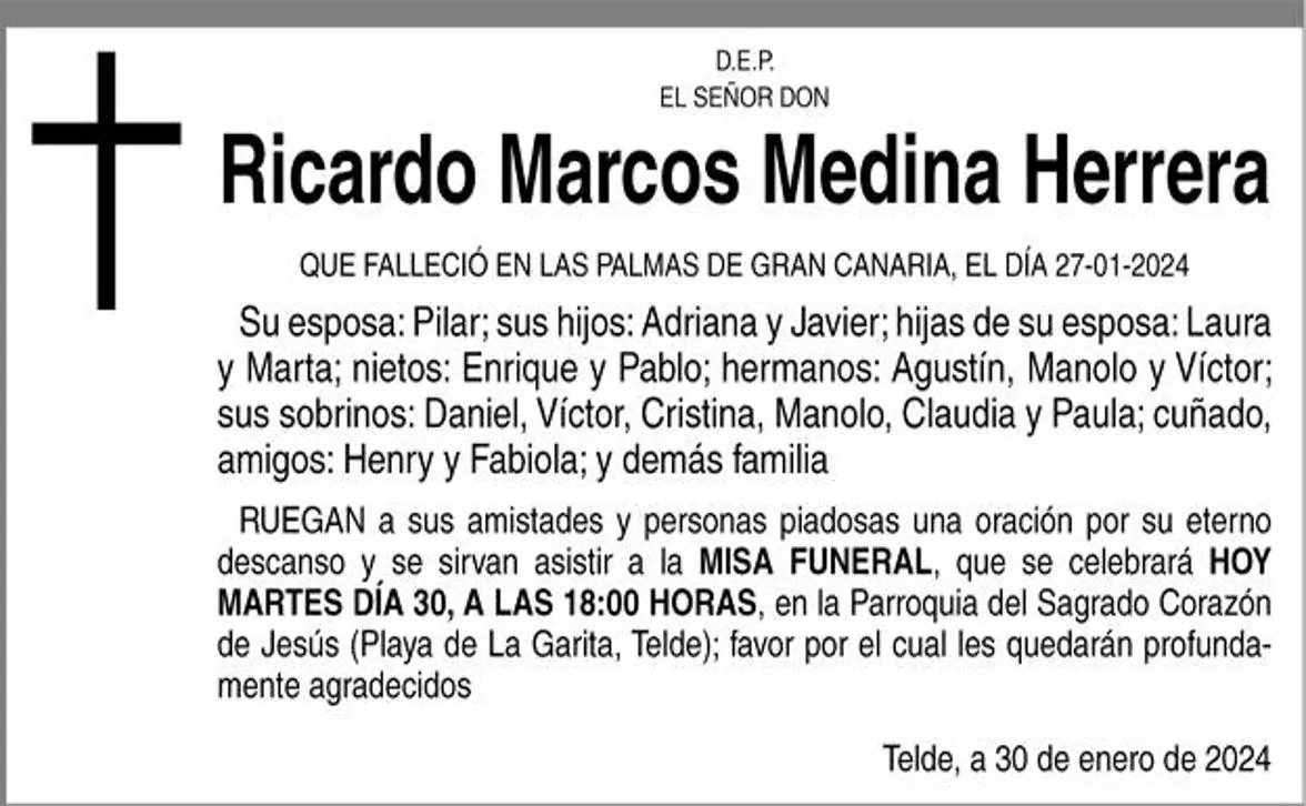 Ricardo Marcos Medina Herrera