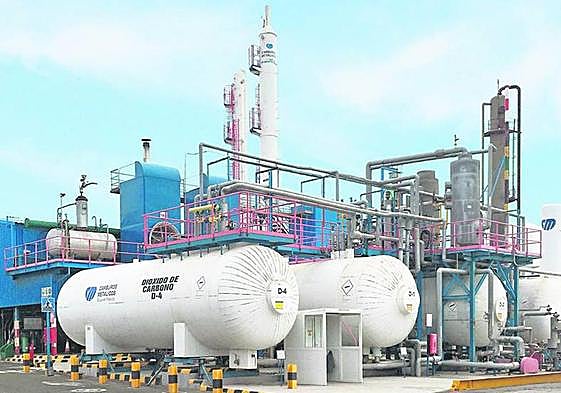 Planta de captura y reutilización de CO2 en Telde.