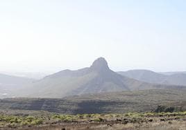La calima, más que presente en el interior de Gran Canaria.
