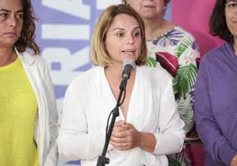 Noemí Santana, diputada por Las Palmas y exconsejera del Gobierno de Canarias.