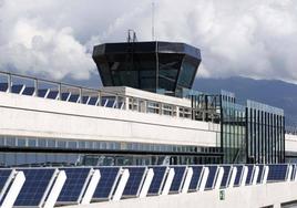 El Gobierno canario cree que la ruta entre Madrid y el aeropuerto de La Palma (en la foto) es la mejor opción para una ruta OSP.