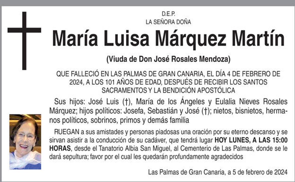 María Luisa Márquez Martín