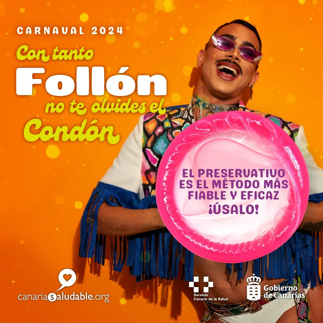 Campaña de Sanidad contra ITS en carnaval: &#039;Con tanto follón... no te olvides del condón&#039;