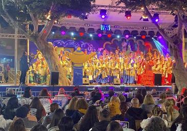 La Pantoja da la murga en Agüimes