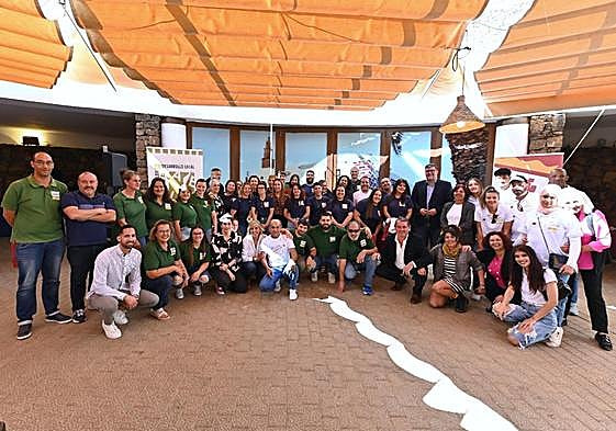 Despedida en la Casa Mayor Guerra.