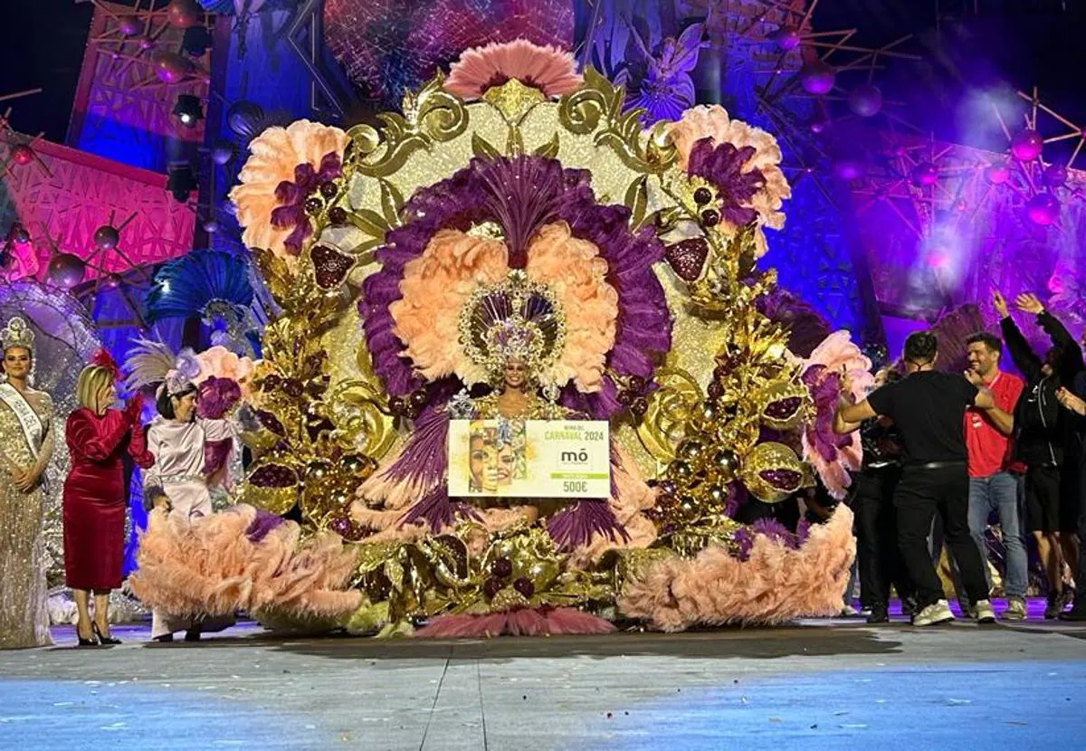 Gala de la reina del carnaval de Las Palmas de Gran Canaria, en directo